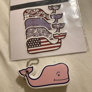 Vineyard Vines for Target keychain and stickers